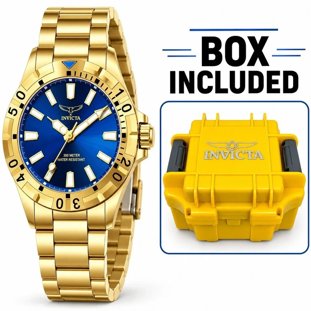 Invicta Specialty I by Invicta Men's Watch 42mm Gold Dive Case Included New